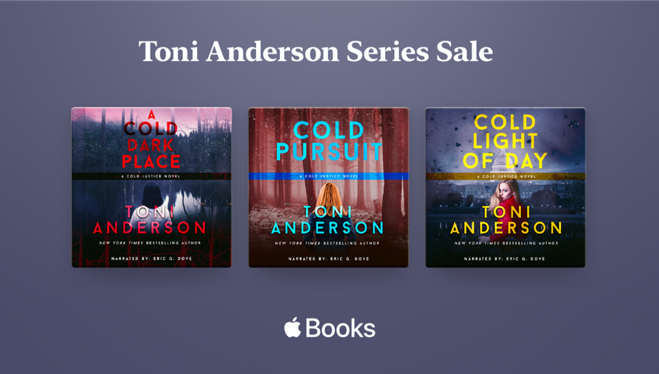 Get each of the Cold Justice Series audiobooks for $4.99 or less!