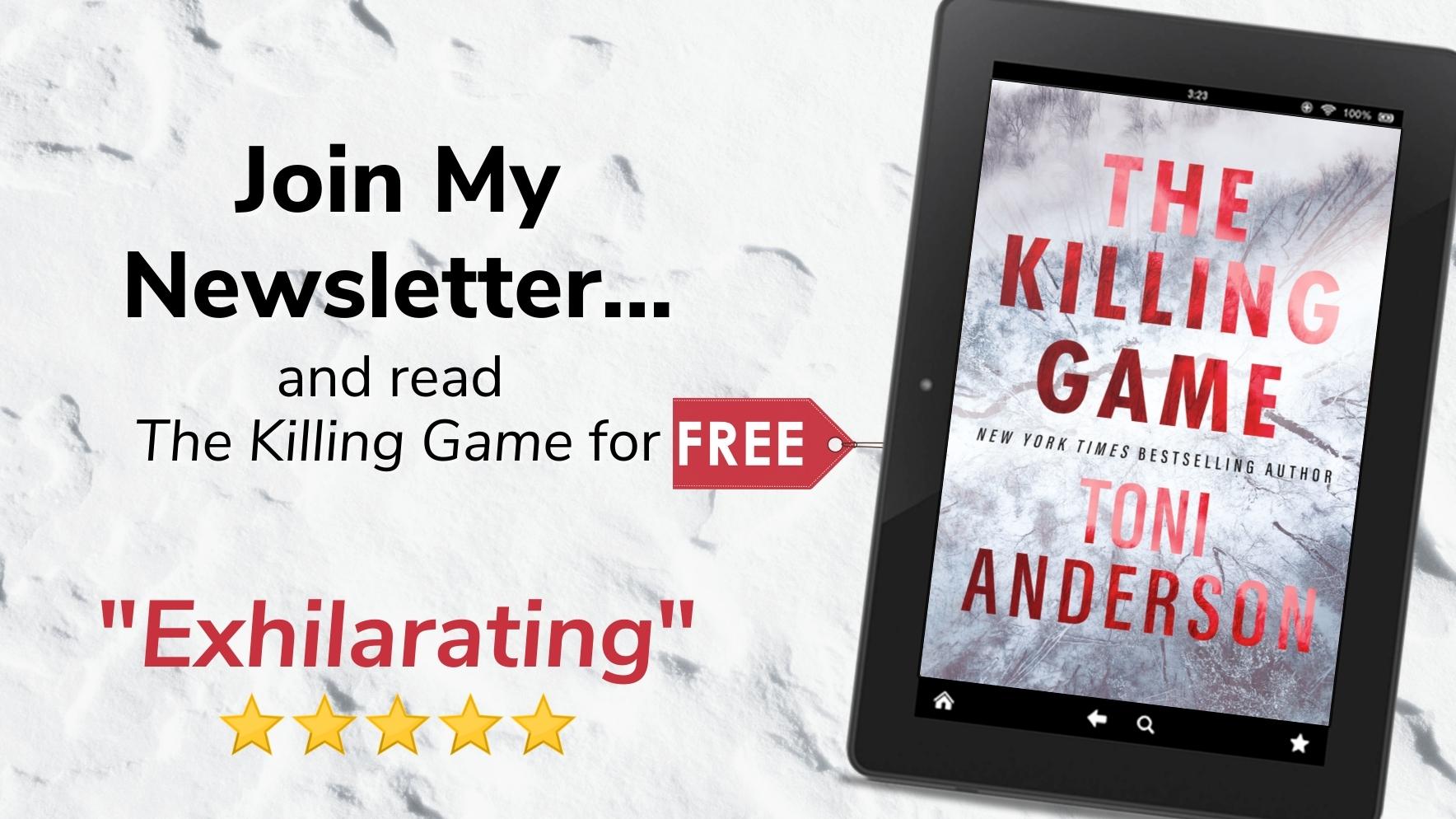 Join my newsletter and read The Killing Game for free
